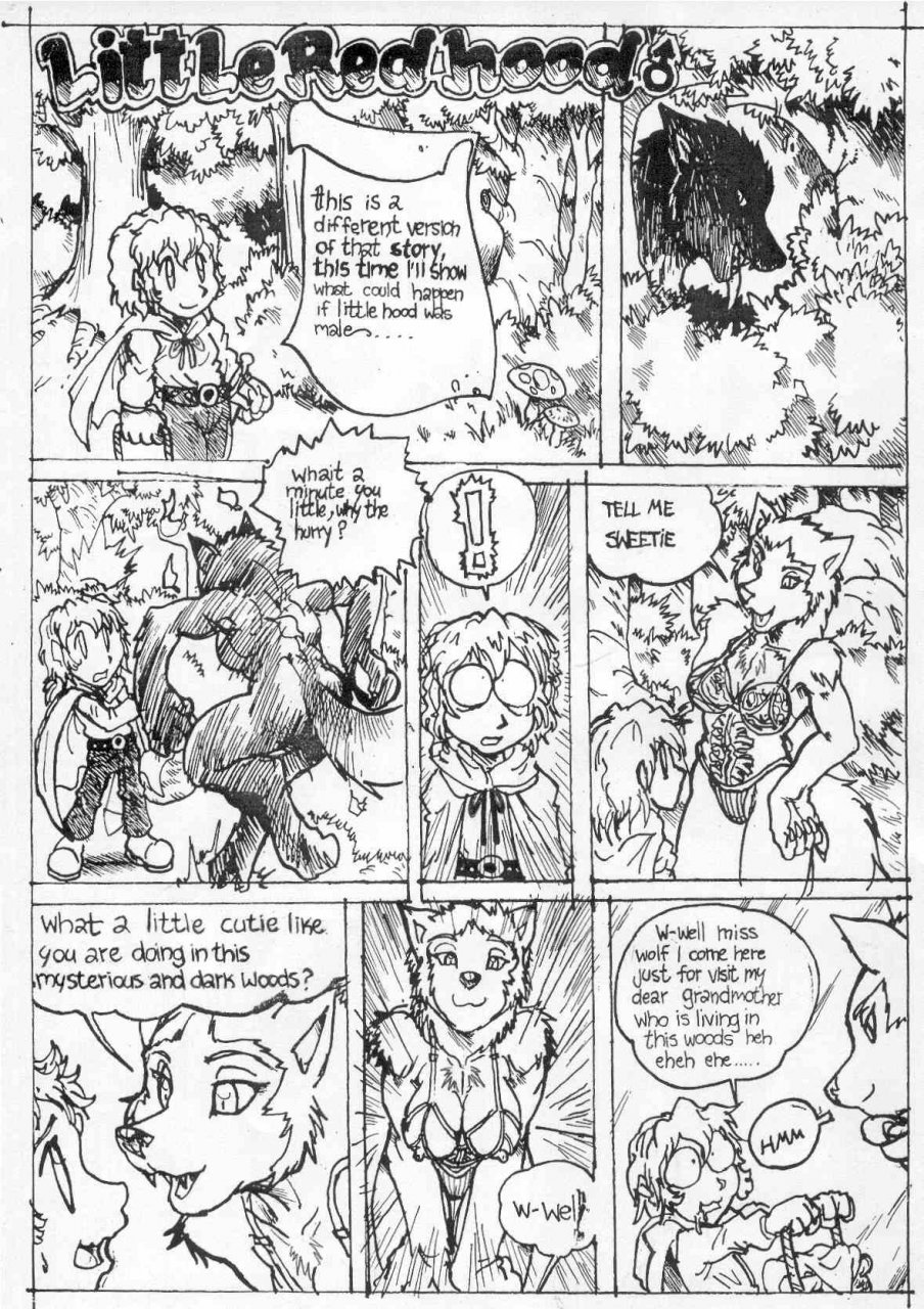 Little Red Hood ♂ page 1 full