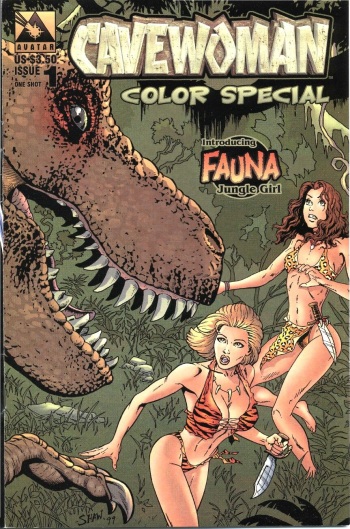 [Budd Root, Sean Shaw] Cavewoman - Color Special #1 cover