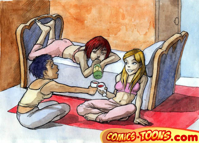 Night Stay page 1 full