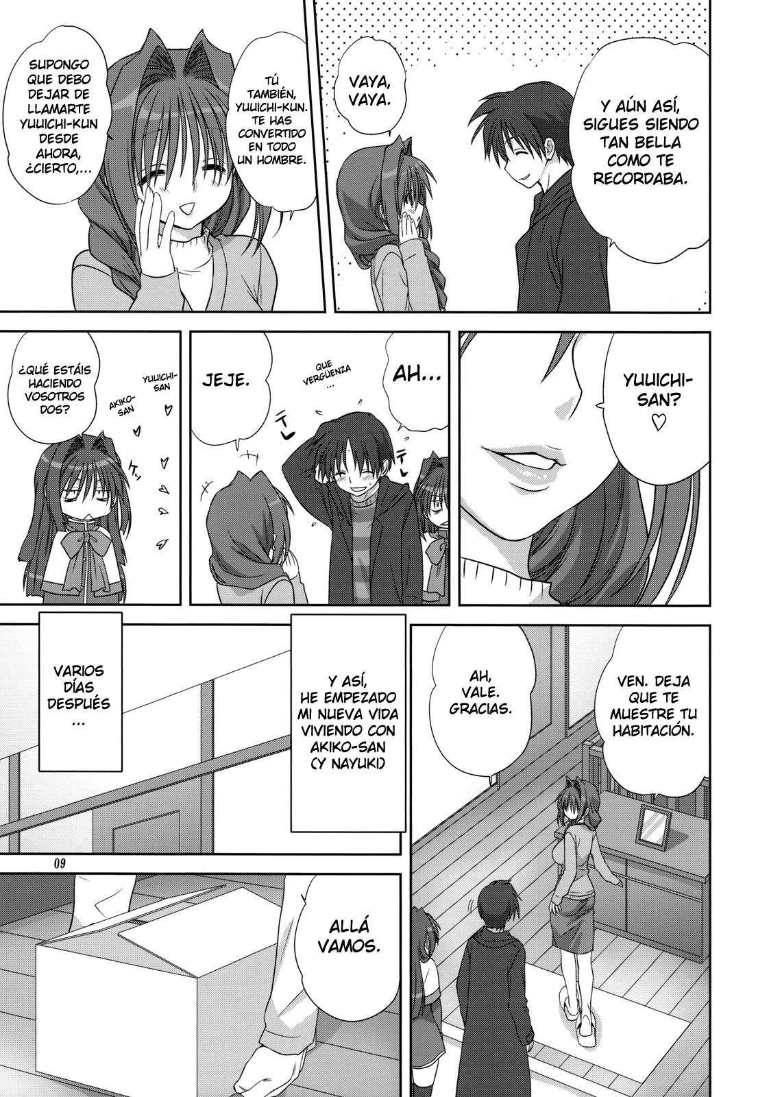 Akiko-san to Issho 4 page 9 full