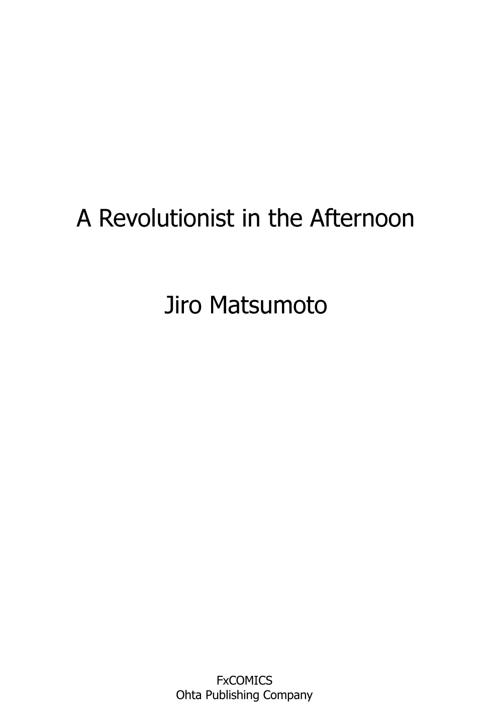A Revolutionist in the Afternoon page 4 full