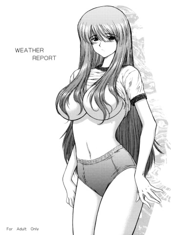 (CR34) [BLACK DOG (Kuroinu Juu)] WEATHER REPORT (Genshiken) cover