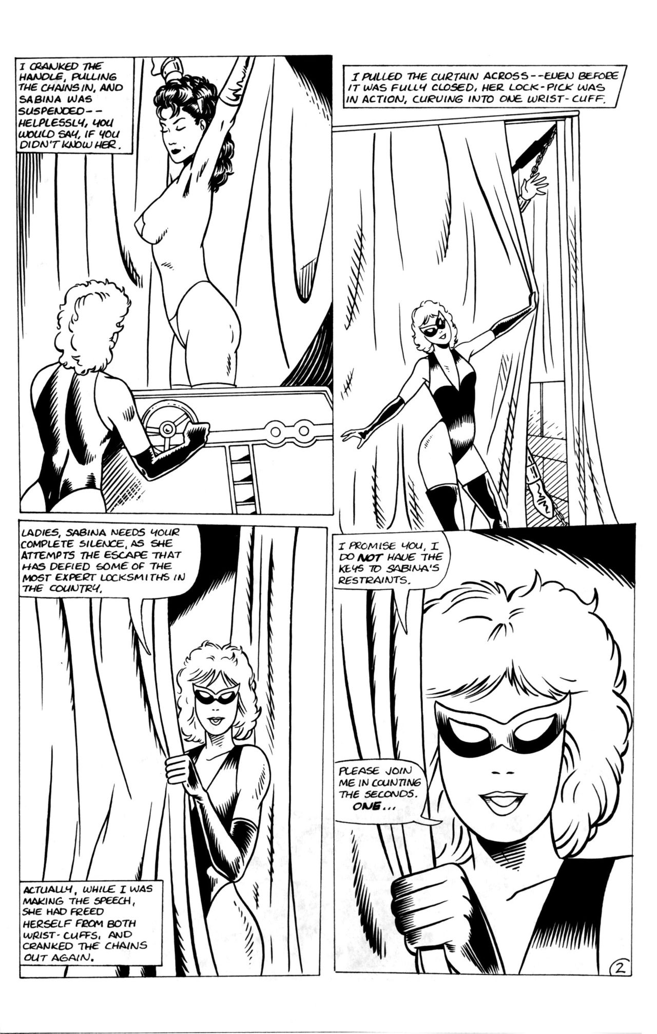 Sabina - Mistress of Escapes #2 page 4 full