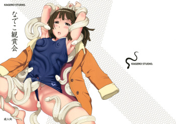 (C77) [Kagero Studio (Senke Kagerou)] Nadeko Kanshoukai (Bakemonogatari) cover