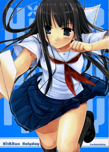 (SC32) [D.N.A.Lab. (Miyasu Risa)] Hit&Run Holyday (KiMiKiSS) cover