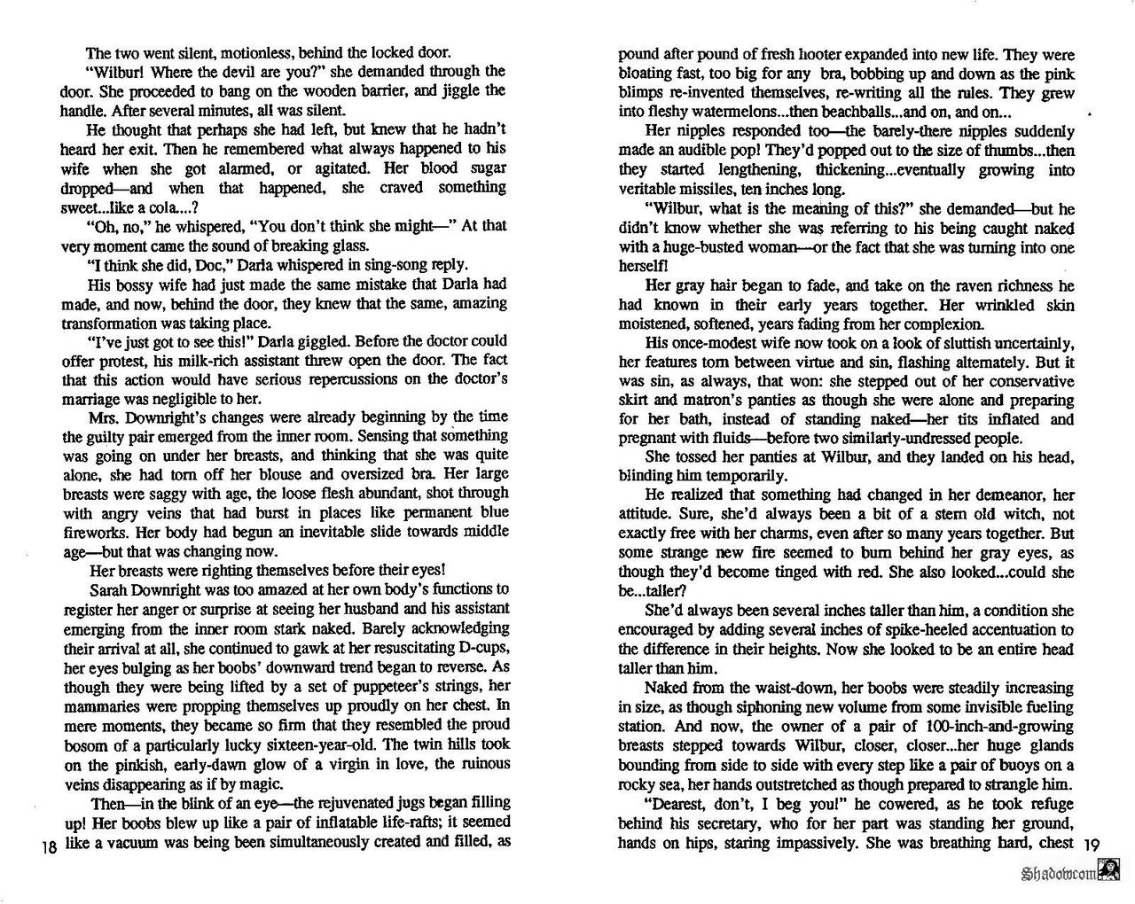 Tremendous Tit Tales #3 - Mammoth Milk Mistresses page 11 full