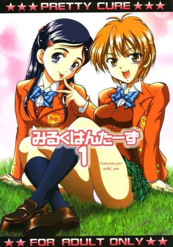 (C66) [Kuroyuki (Kakyouin Chiroru)] Milk Hunters 1 (Futari wa Precure) [Spanish] [solid_one] cover