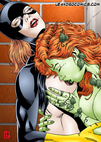 [Leandro Comics] Batgirl x Poison Ivy cover