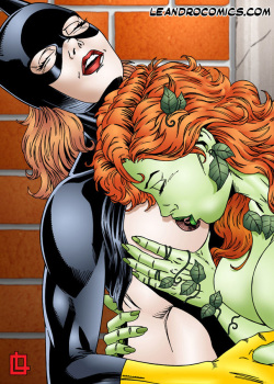 Batgirl x Poison Ivy