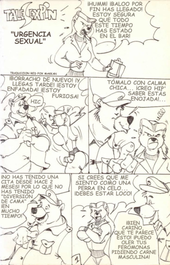 [Wolfwood] TailSexPin "Sex Urges" (TaleSpin) [Spanish] cover