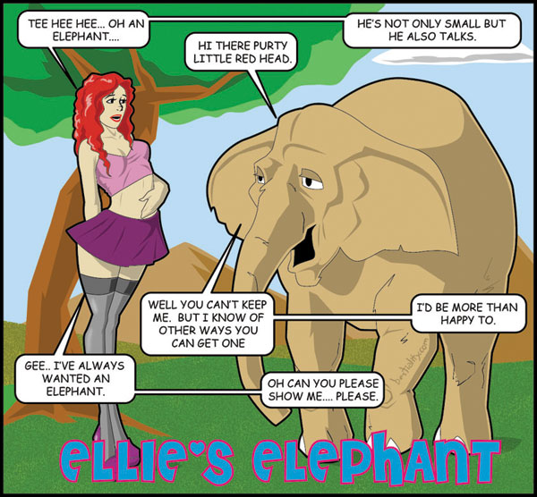 Ellie's Elephant page 1 full