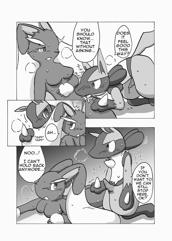 Lucario X Lopunny page 11 full