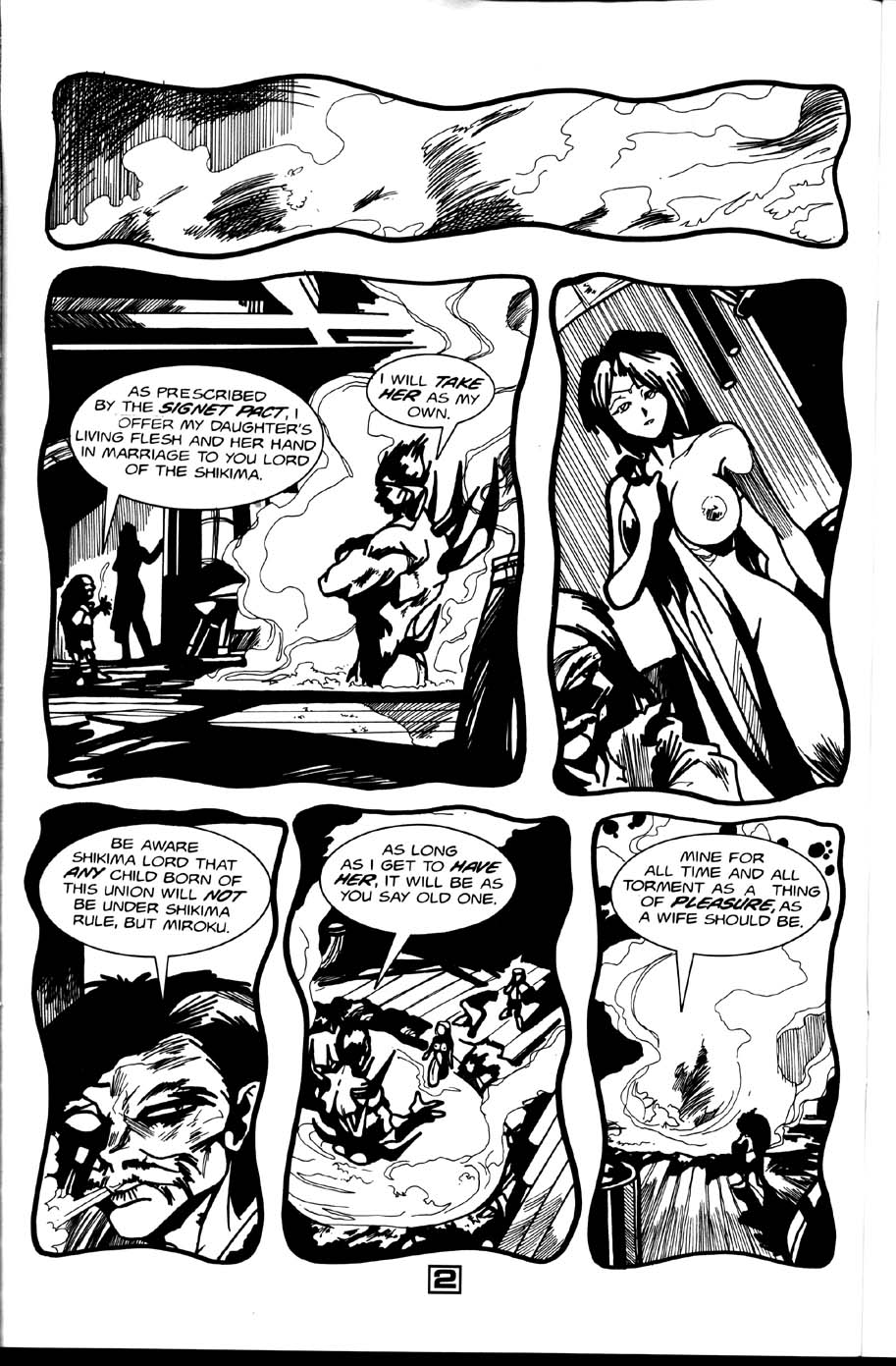 La Blue Girl - Volume #10 page 3 full