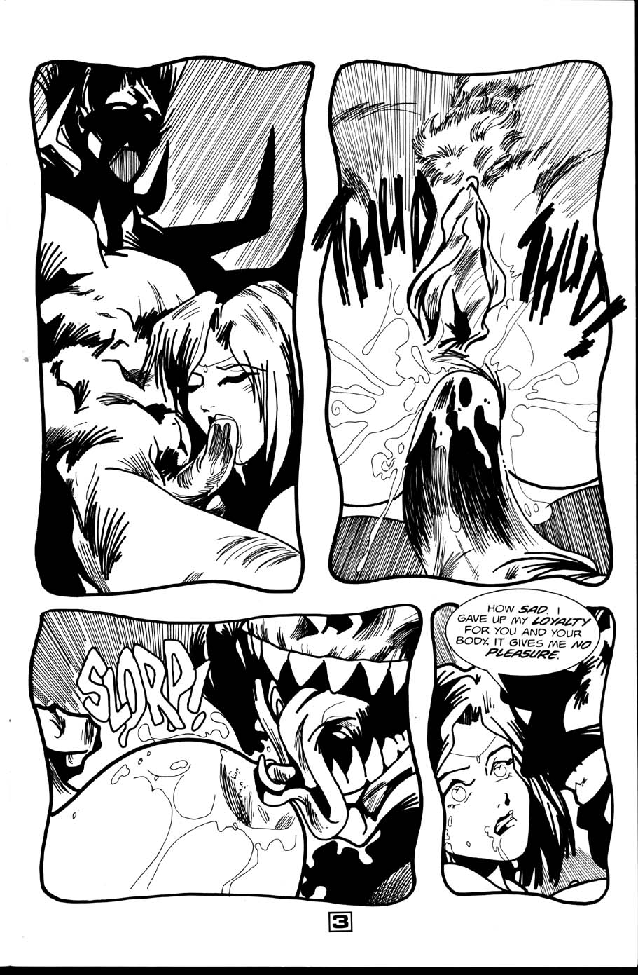 La Blue Girl - Volume #10 page 4 full