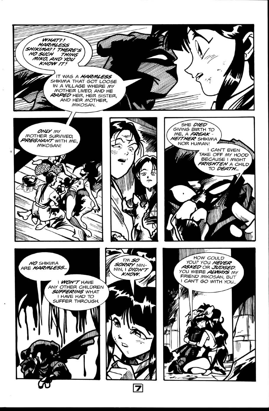 La Blue Girl - Volume #10 page 8 full