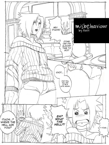 [Fluff] Misbehaviour (Naruto) cover