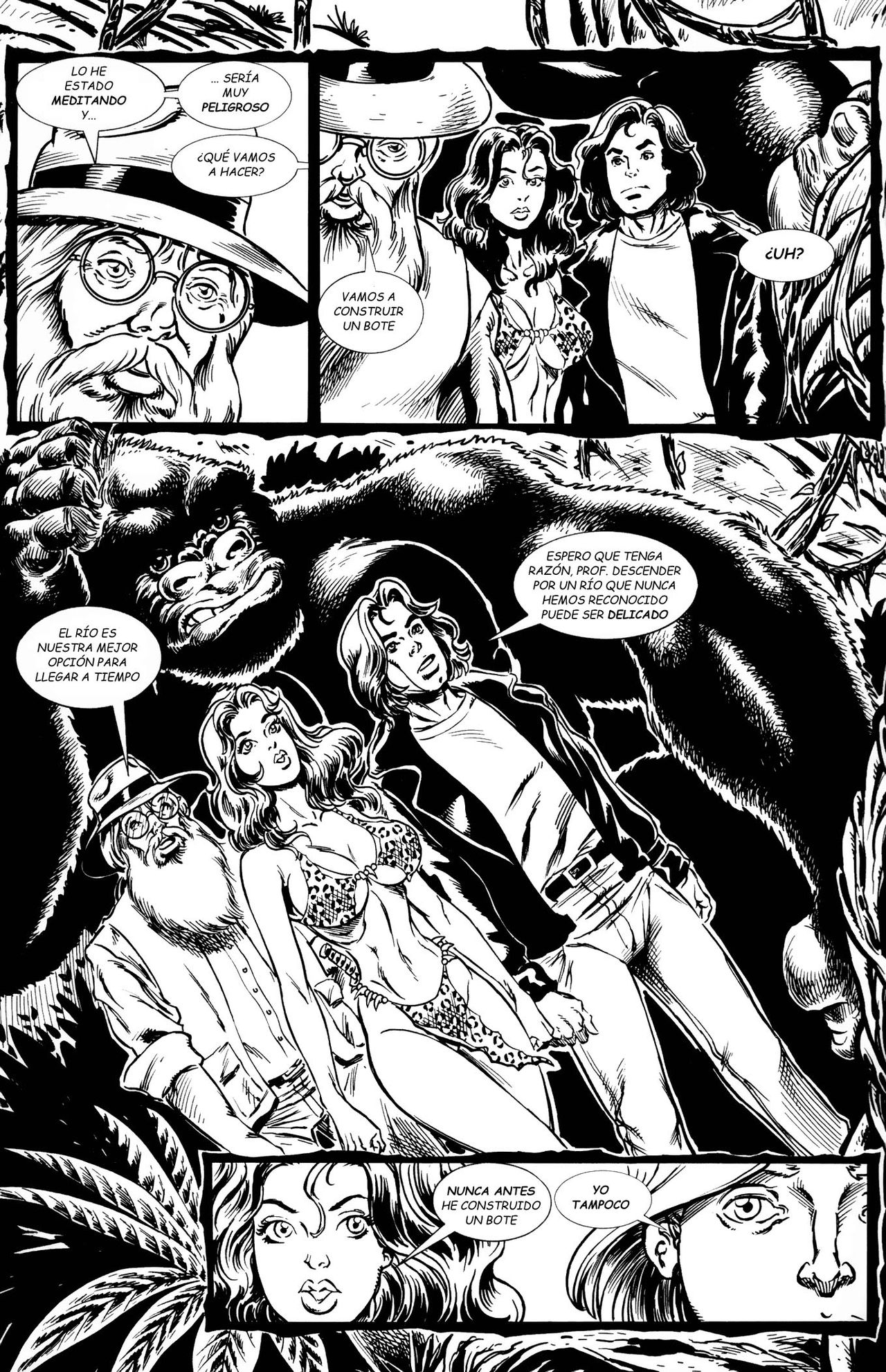 Cavewoman: Red Menace page 11 full