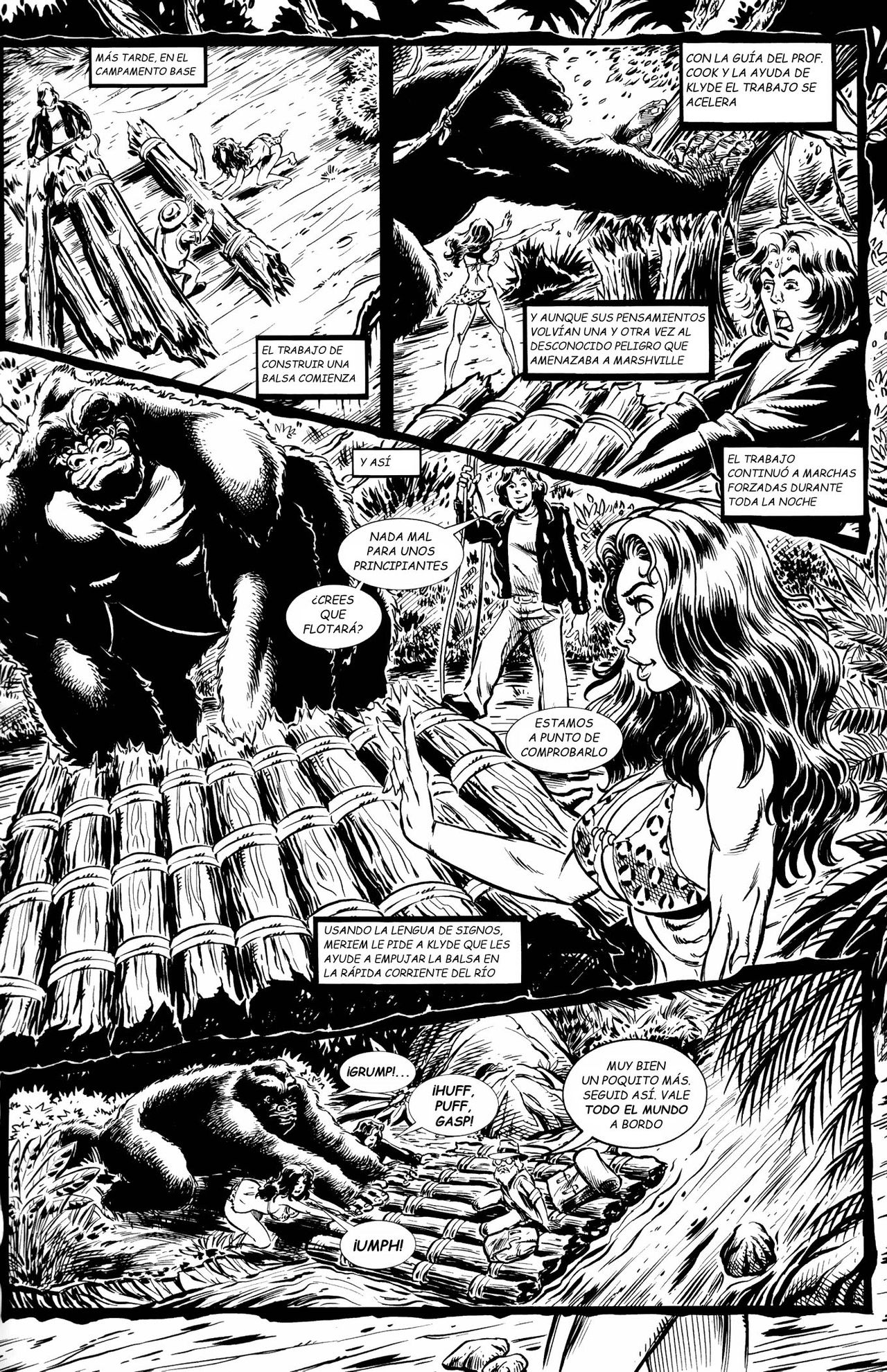 Cavewoman: Red Menace page 12 full