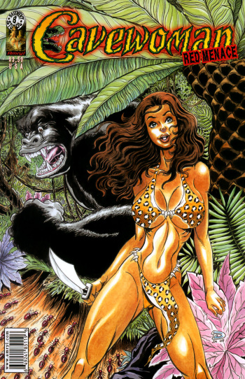 Cavewoman: Red Menace (SPA) cover