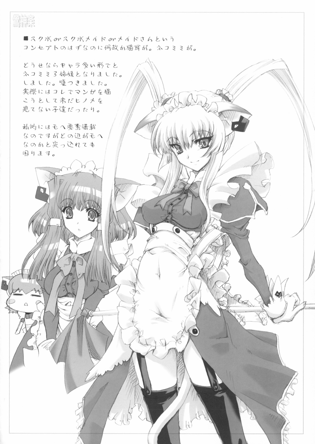 Suku Mizu Maid Hon 2003 Nenshuugou Oshare Kobachi wa Tsukimasen page 12 full