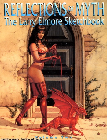 [Larry Elmore] Reflections of Myth: The Larry Elmore Sketchbook - Volume 2 cover