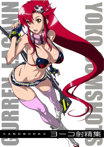 (C74) [SANDWORKS (Suna)] Yoko Shasei Shuu (Tengen Toppa Gurren Lagann) cover