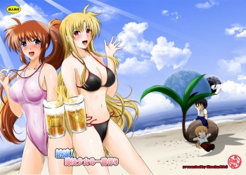 (C76) [Shouchuu MAC (Hozumi Kenji)] Nouryou! Mahou Shoujo no Ichiban Shibori! (Mahou Shoujo Lyrical Nanoha) cover