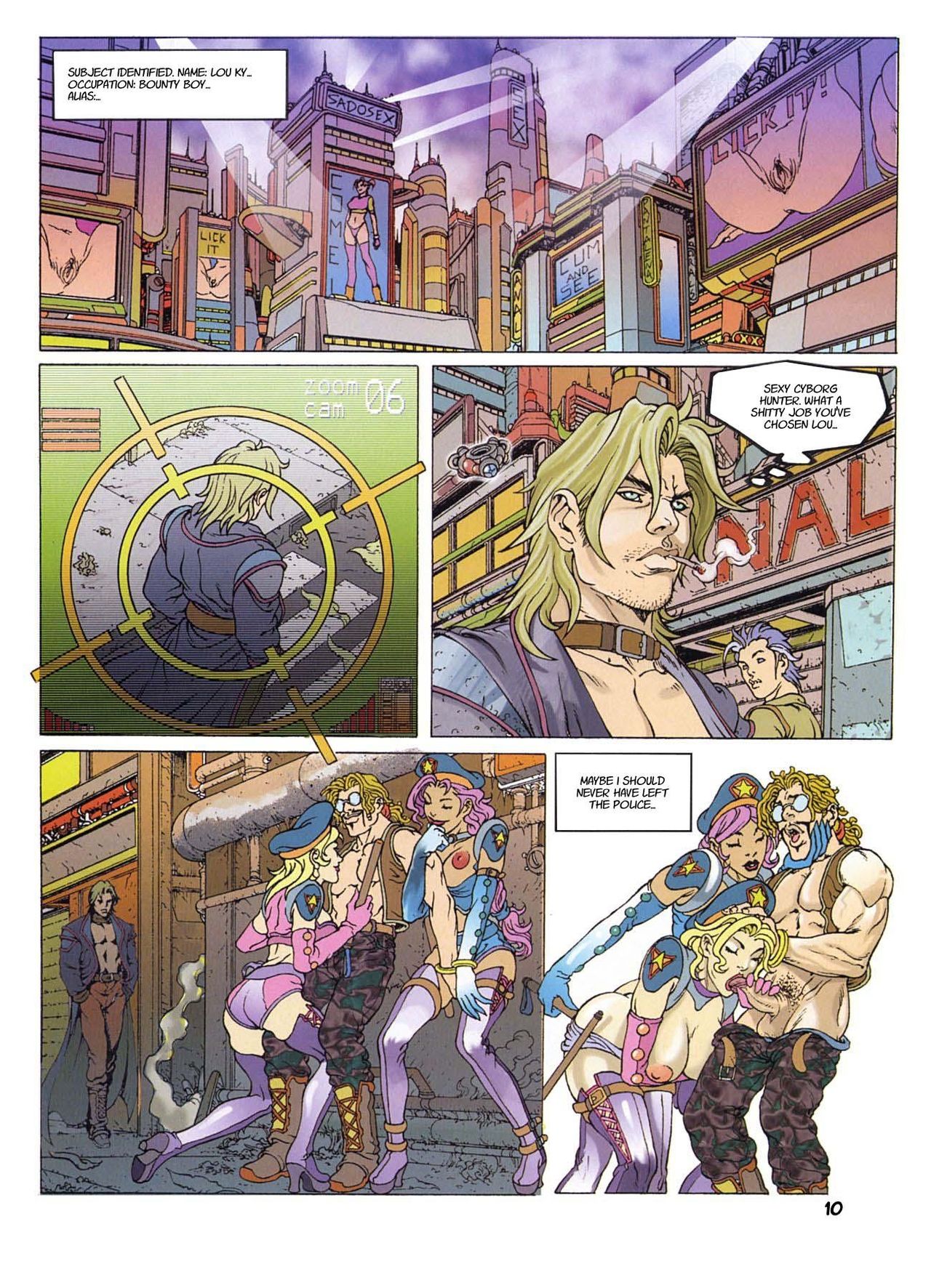 Sexy Cyborg page 11 full