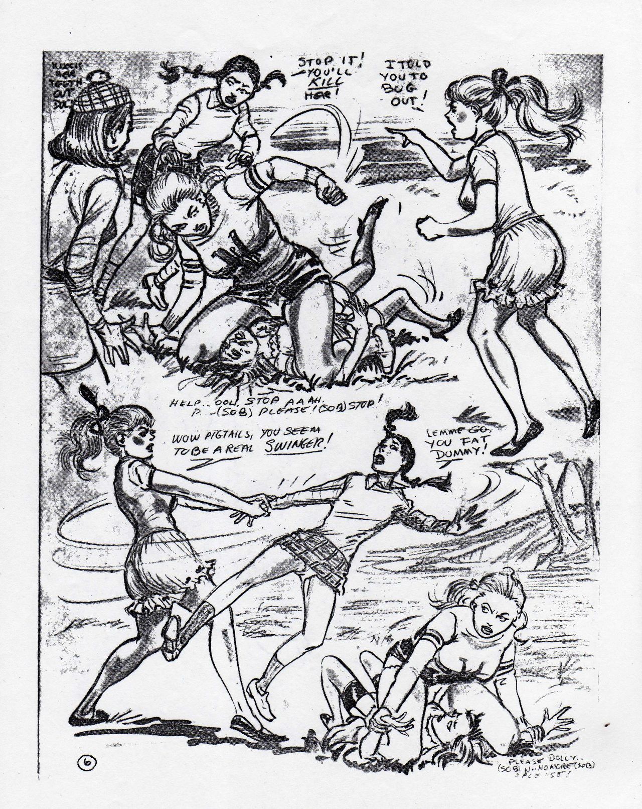 Four Teens Fight page 6 full