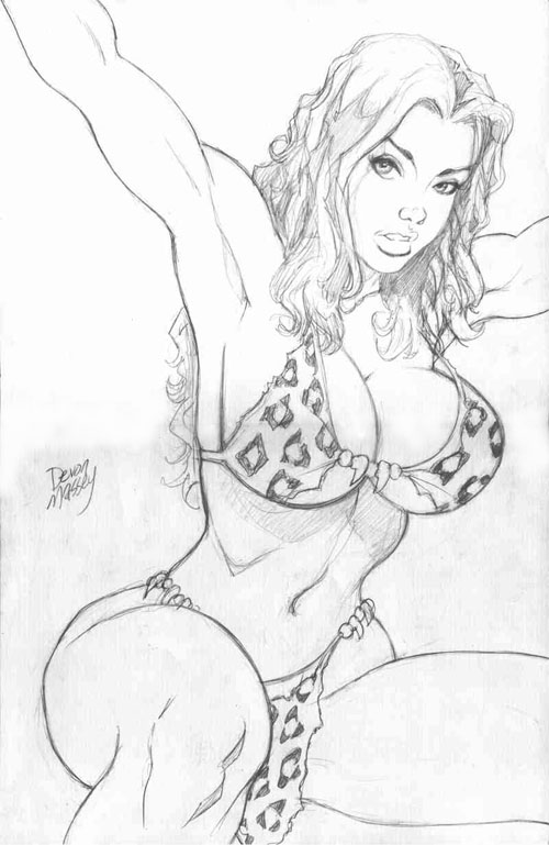 Cavewoman - Drawings & Sketches page 6 full