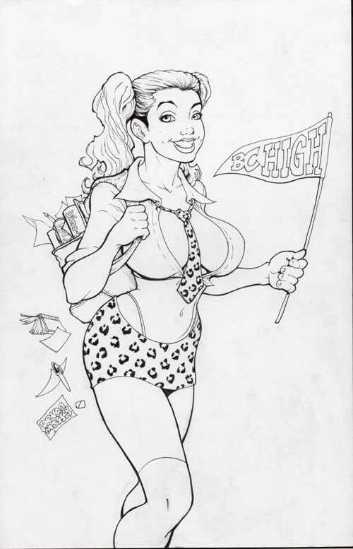Cavewoman - Drawings & Sketches page 7 full