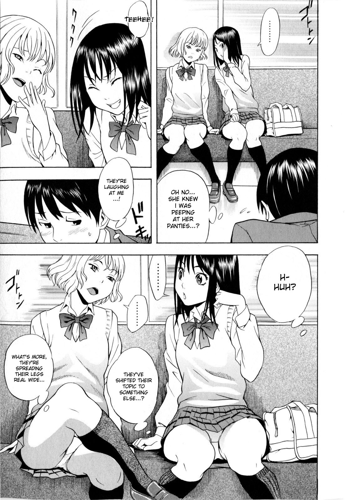 Panchira Ero Tenshi | Naughty Upskirt Angels page 3 full