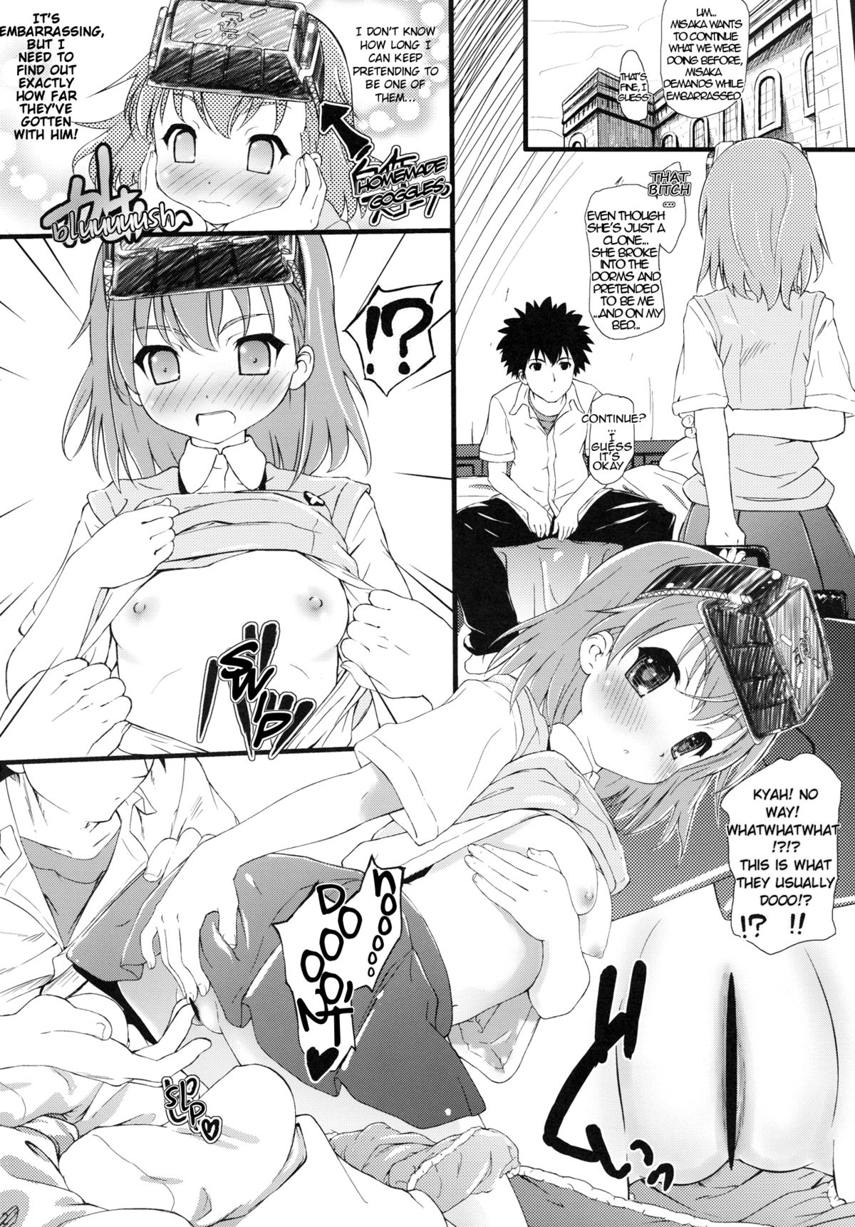 Sennyuu! Ajikurabe! Railgun! | Infiltration! Comparison! Railgun! page 12 full