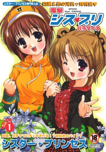 (C61) [PINK CHUCHU (Mikeou)] Dengeki SisPri Paradise (Sister Princess) cover