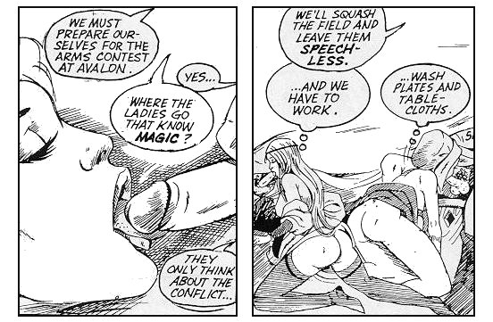 Arthur Sex: A very special duel part 1 of 2 page 5 full