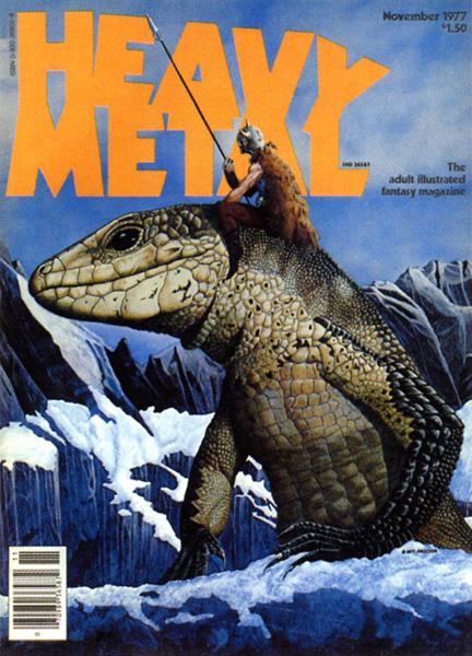 Heavy Metal 1977-11-Vol-01-#08 November page 1 full