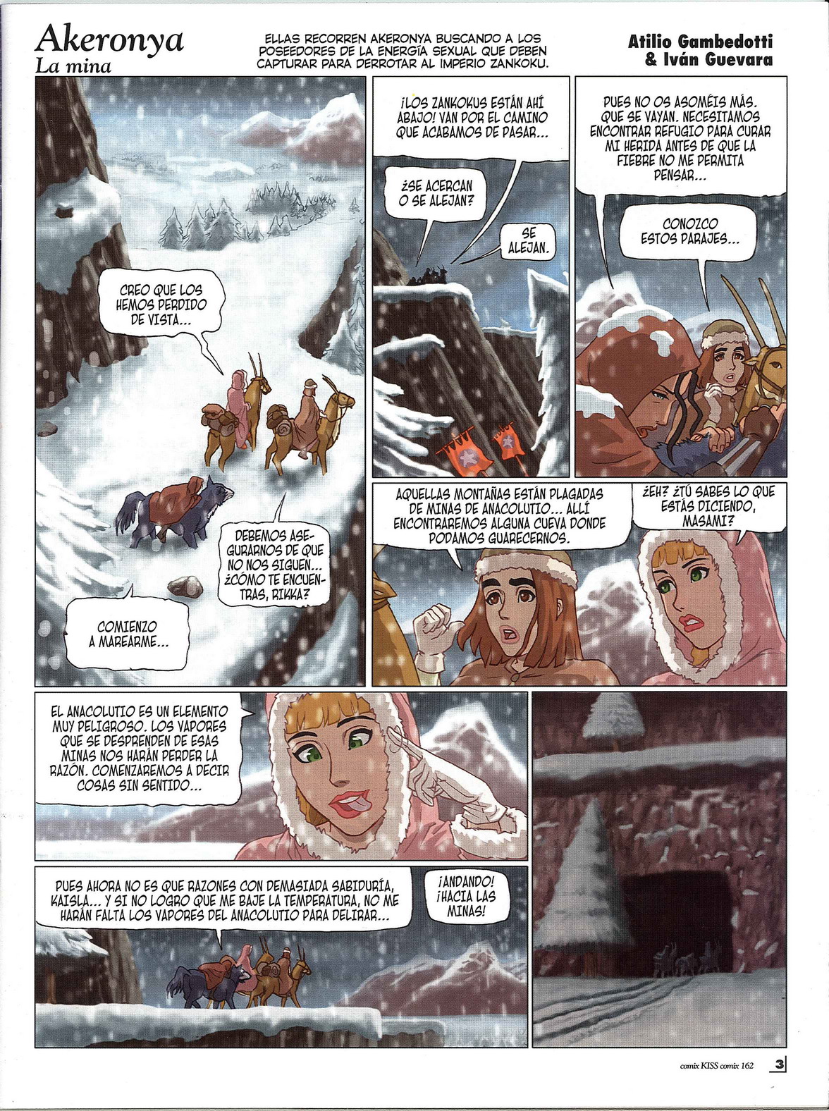 Kiss comix 162 page 3 full