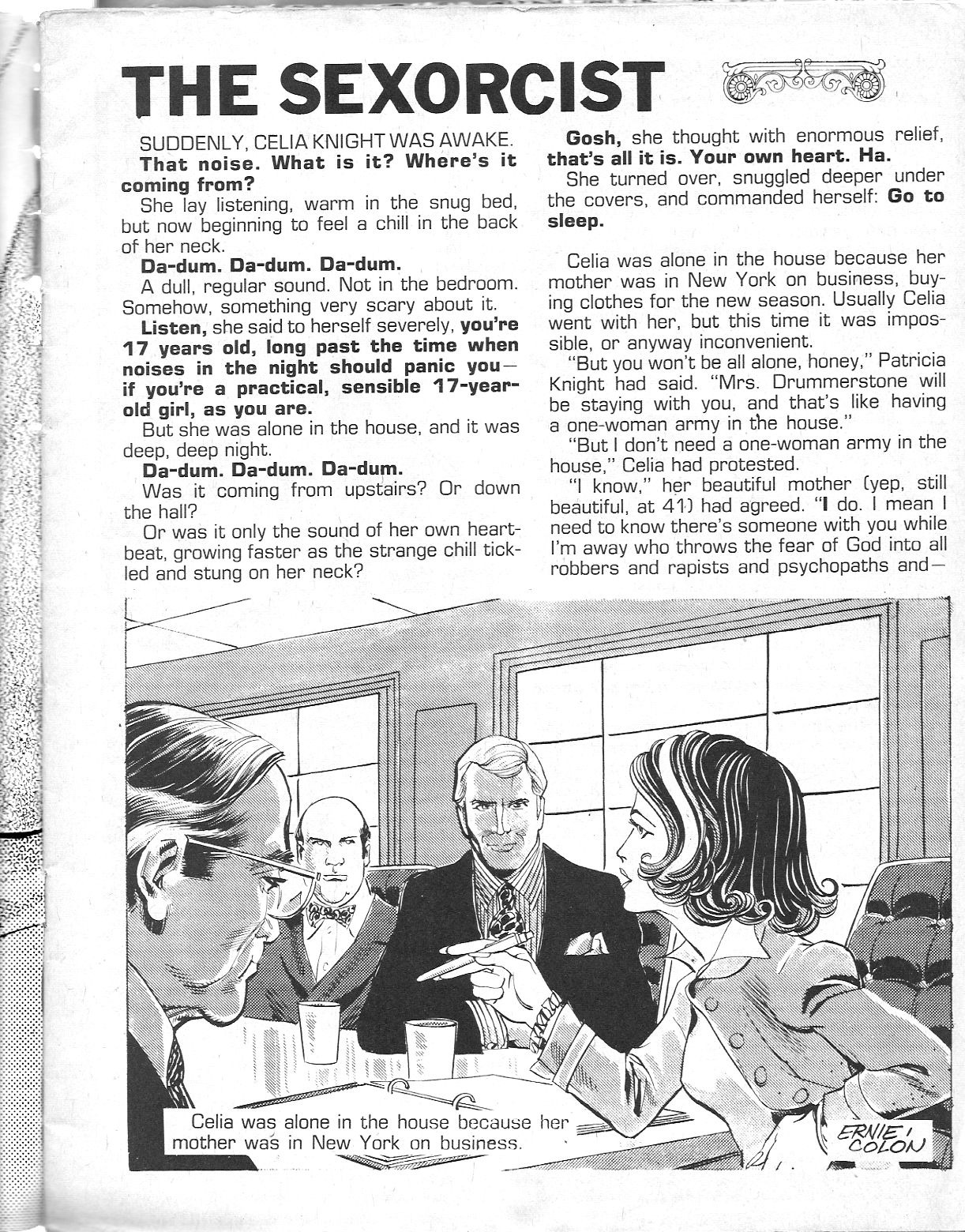 The Sexorcist page 1 full