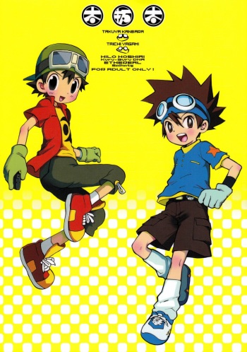 (C65) [KuruGuru DNA (Hoshiai Hilo)] Tai Taku Tai (Digimon) cover