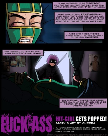 Kick Ass Hit Girl Xxx - Fuck Ass - Hit Girl Gets Popped - Comic Porn XXX