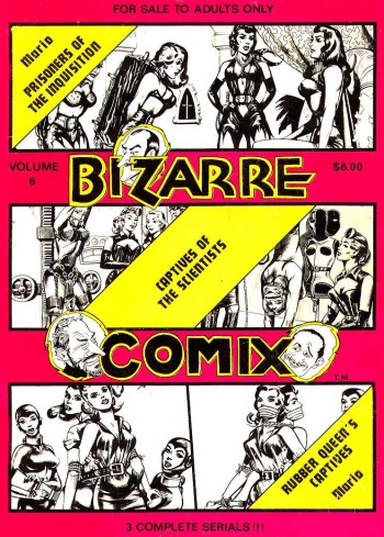 Bizarre Comix - Volume #6 cover