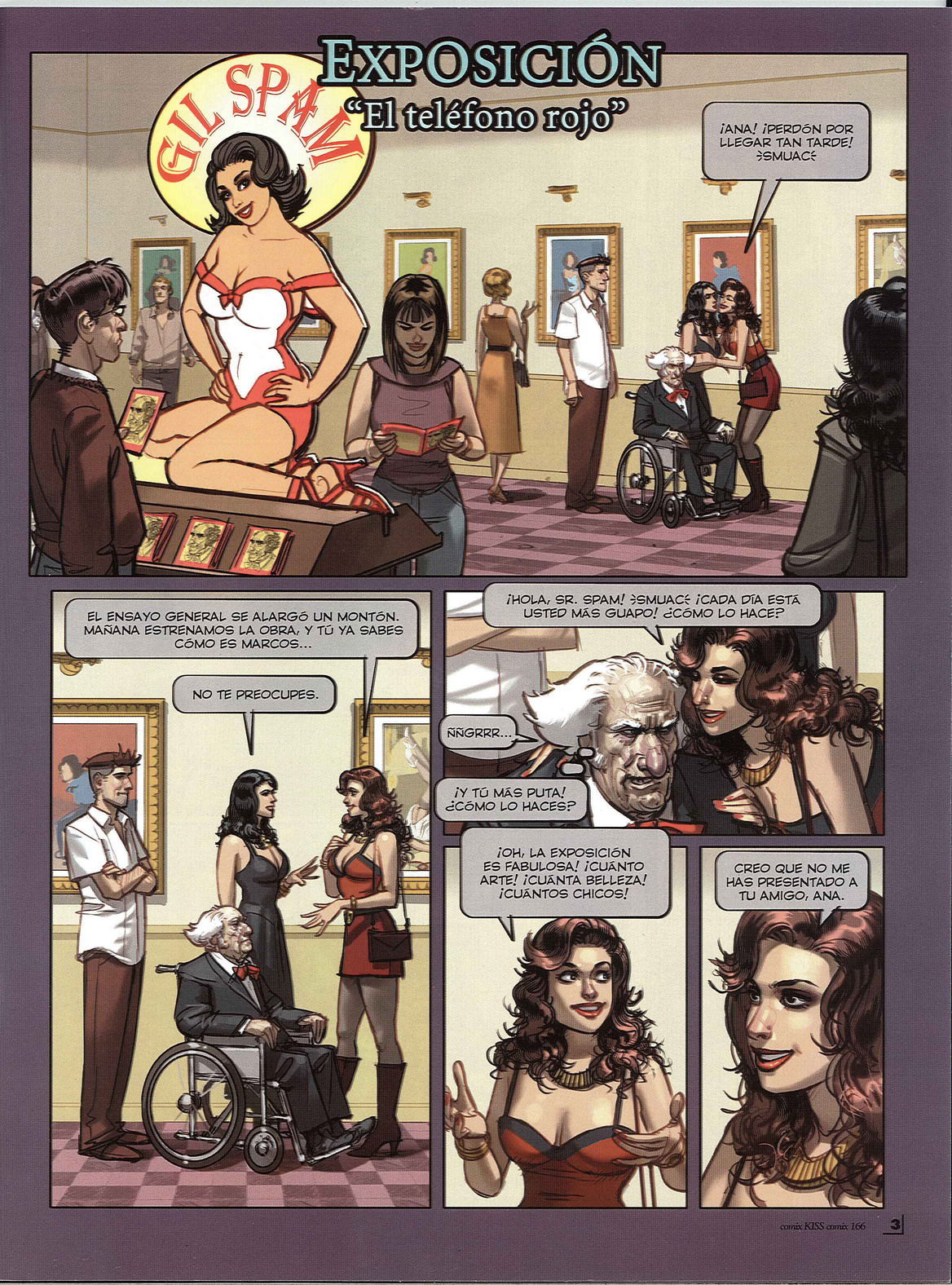 Kiss comix 166 page 3 full