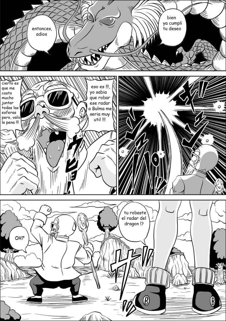 Kame Sennin no Yabou |  Roshi´s ambitions page 8 full