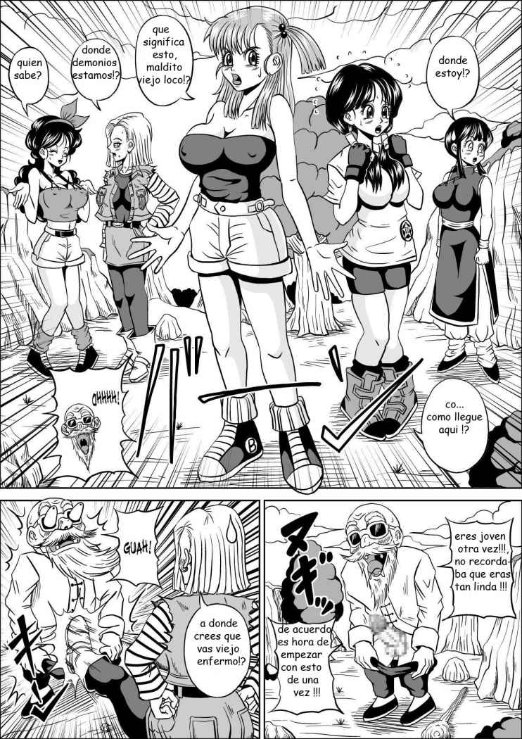 Kame Sennin no Yabou |  Roshi´s ambitions page 9 full