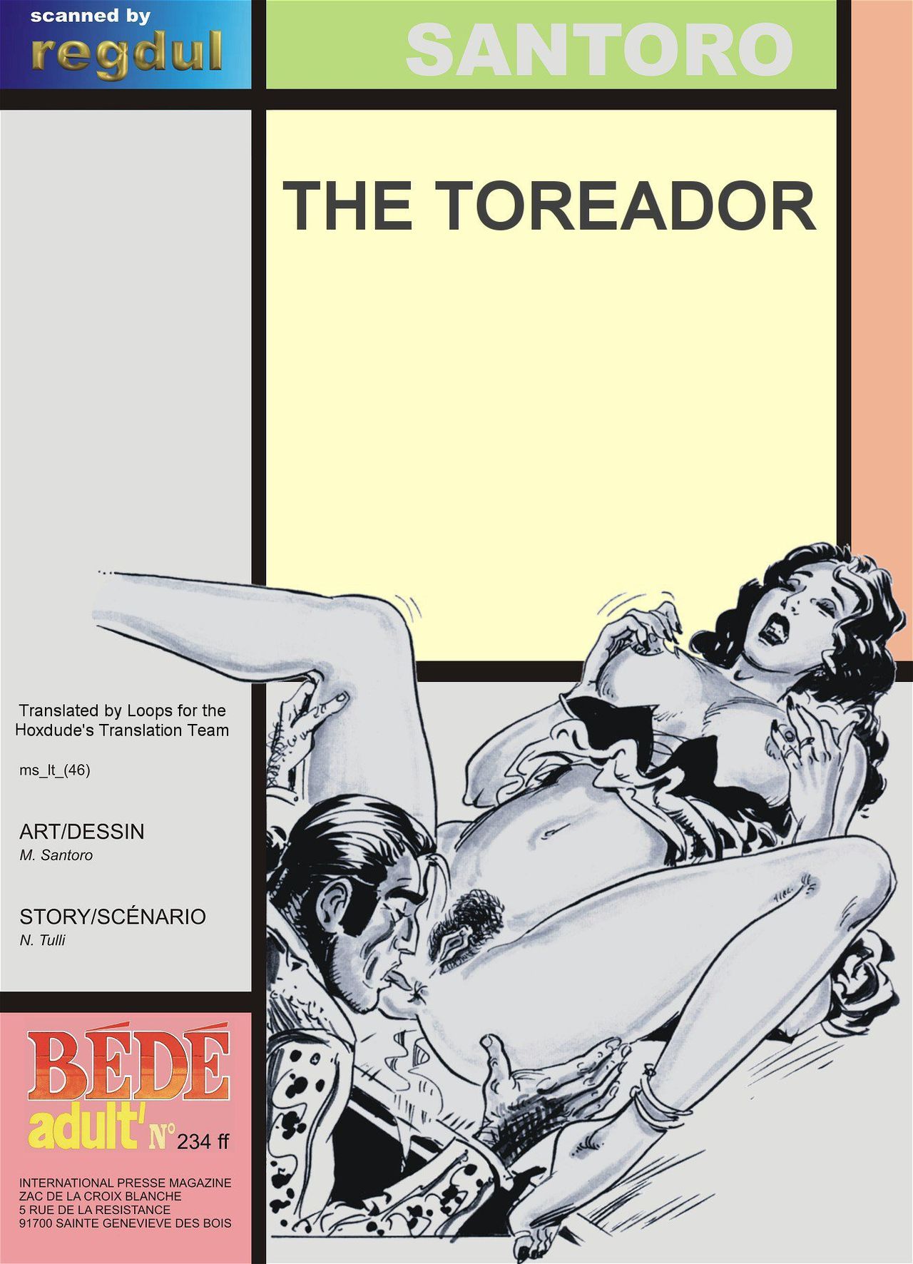 The Toreador page 2 full