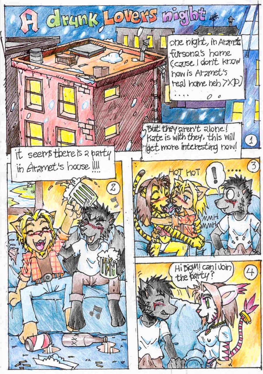 A Drunk Lover's Night page 1 full