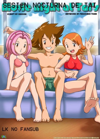 [Palcomix] Movie night at Tai's | La Sesión nocturna de Tai (Digimon) [Spanish] cover