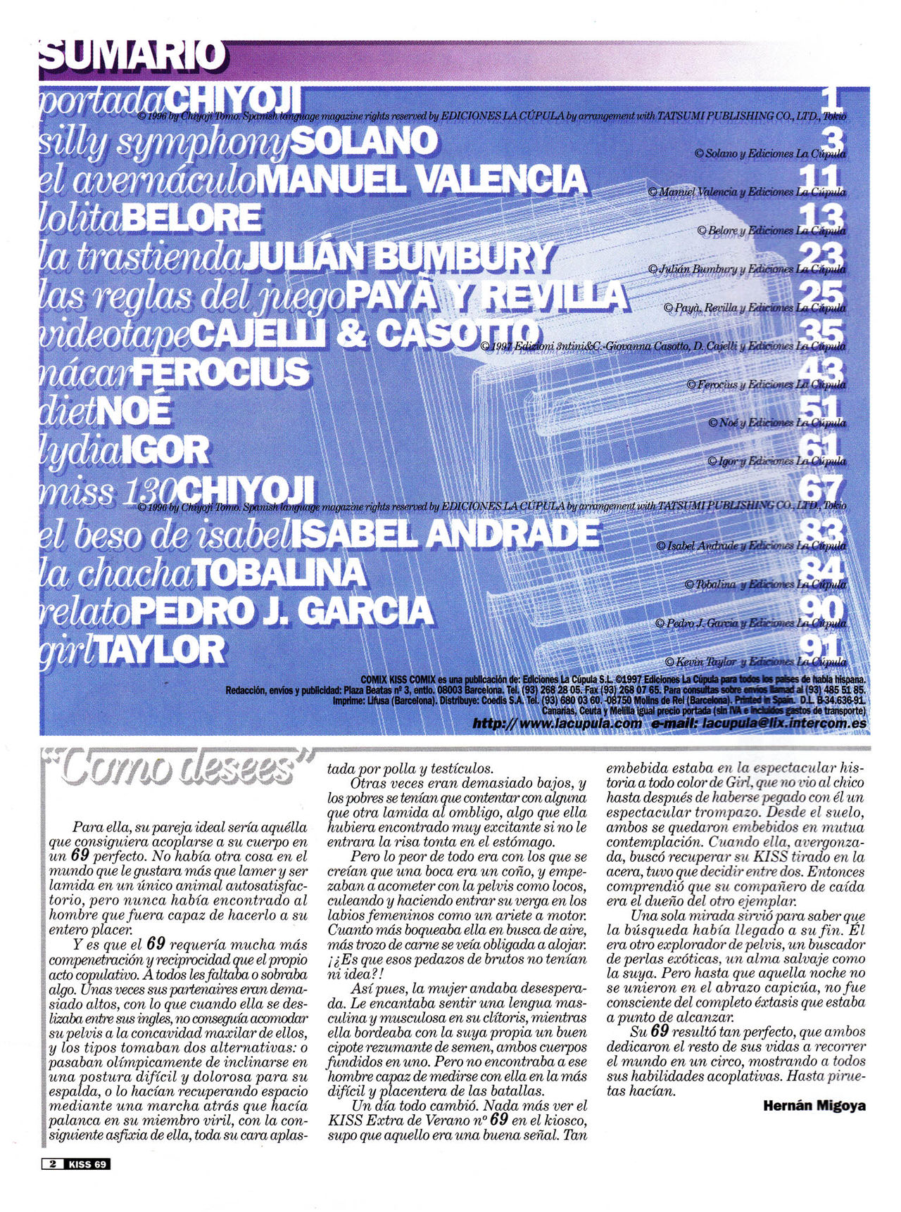 Kiss comix 069 page 2 full