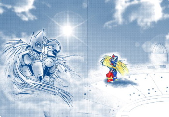 (JAPANESE) Rockman X Yaoi Doujinshi cover