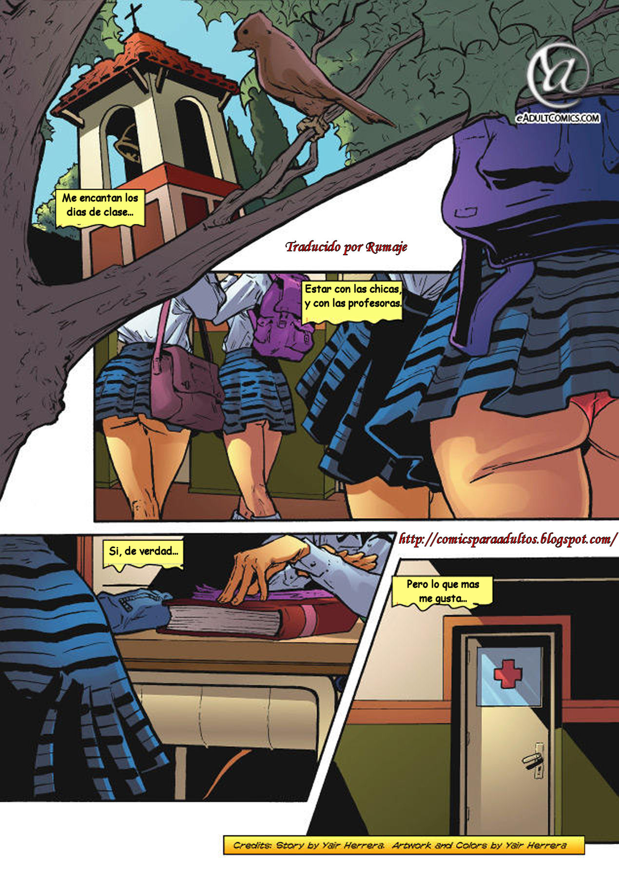 La Venganza de la Colegiales vol.3 -Spanish-Espa&ntilde;ol- page 2 full